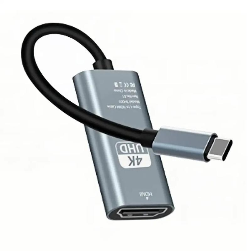 Bộ Chuyển Đổi USB C Sang HDMI, Cáp Type C Sang 4K HDTV, Tương Thích Với…
