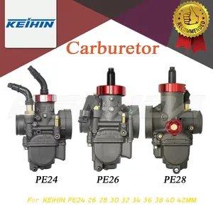 Karburator Karbu hitam PE 24 26 28 30 32 34 36 38 40 42Nsr Easy Setting Setingan mudah BLACK - Karbu RACING