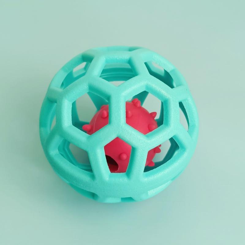 Product Introduction of Interactive Dog Toy, 1 Count Hollow Ball Dog Toy, Pet Chew Toy, Dog Teething Toy, Pet Interactive Toy, Dog & Cat Accessories 4