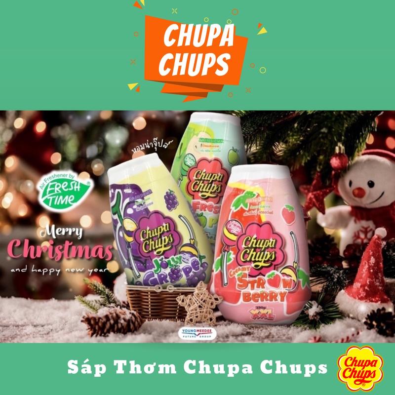 Sáp thơm Chupa Chups Gel Air Freshener ngọt lịm kẹo trái cây 230g Thái Lan