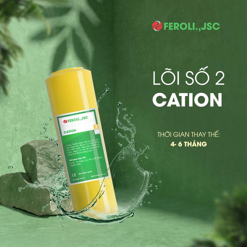 Product Introduction of Lõi lọc nước số 2 Cation - chuyên dụng cho nguồn nước cứng, nước nhiễm đá vôi 0