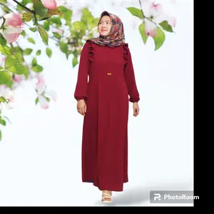 gamis dewasa ERNITA dress Muslim Tebal Wanita