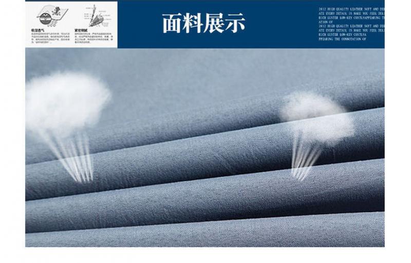 Product Introduction of Áo Sơ Mi Nam ngắn Tay, Chất Lượng Cao Cấp, Thích Hợp Cho Bố Trung Niên, Bố, Ông Già, Mỏng, Có Thể Mặc Ngoài Trời, Màu Trơn, Trang Phục Mùa Hè 10