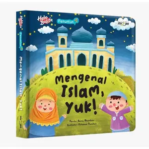 Buku Anak Boardbook Halo Balita Penuntun Mengenal Islam Yuk