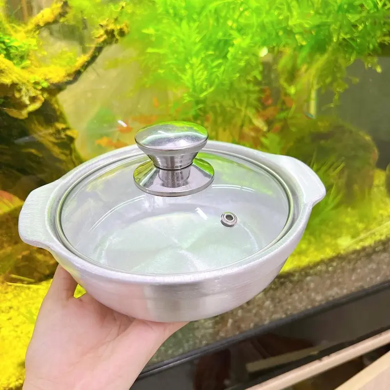 Thố gang NẮP KÍNH kho quẹt, kho cá, nấu cơm niêu, tiện lợi đẹp mắt ngon miệng - Nồi gang nắp kínhthoso 2