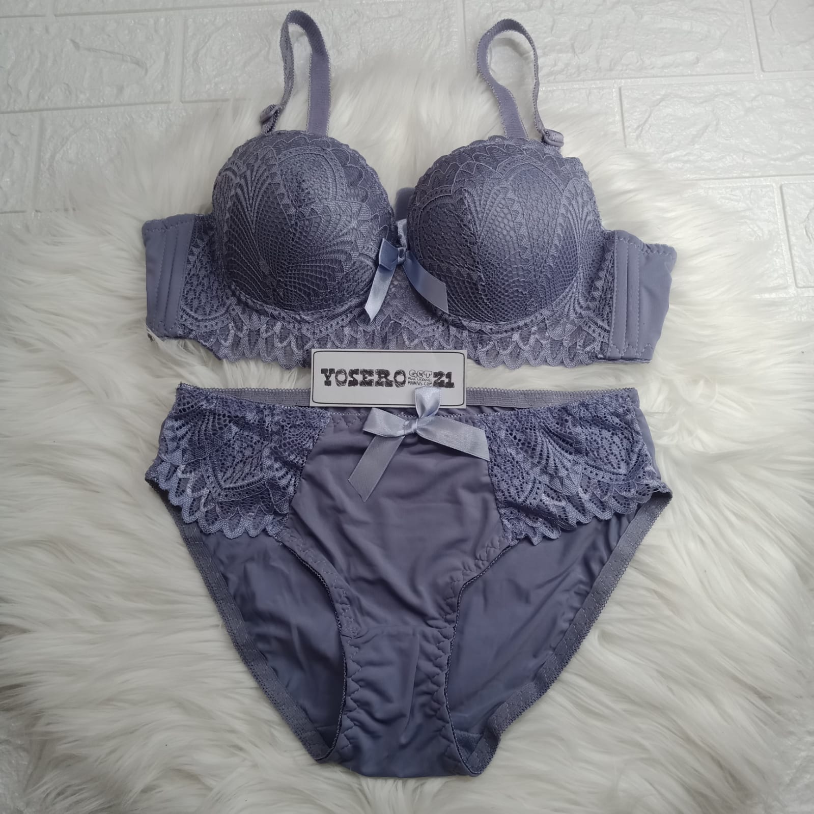 BRA SET bh + cd beha celana dalam wanita setelan renda import quality YS21CB