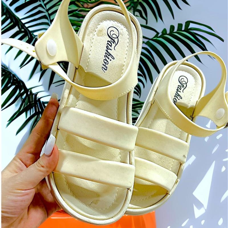 Giày Sandal Nữ 2 Quai Khoá Cài SD12 màu Jean Chất Liệu Da Mềm Cao Cấp Phù Hợp Mọi Lứa Tuổi Kích Thước EU 35-40 Đa Năng Tiện Dụng
