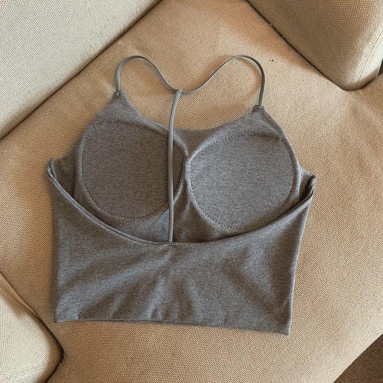 Product Introduction of Áo Vest Hai Dây Nhỏ Lưng Đẹp Cô Gái Nóng Bỏng Thuần Khiết, Đệm Ngực Nữ, Có Thể Mặc Ngoài Trời Và Trong, Thiết Kế Hở Lưng Mỏng, Áo Mặc Trong, Năm 2025 28