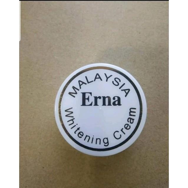 Cream Erna Malaysia whitening seri 32pcs original Asli Box 4