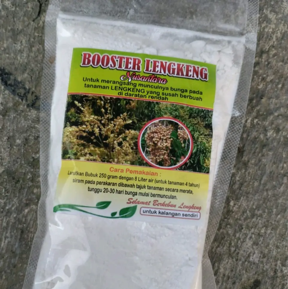 AMPUH BOSTER KELENGKENG KEMASAN 250gr kclo 3