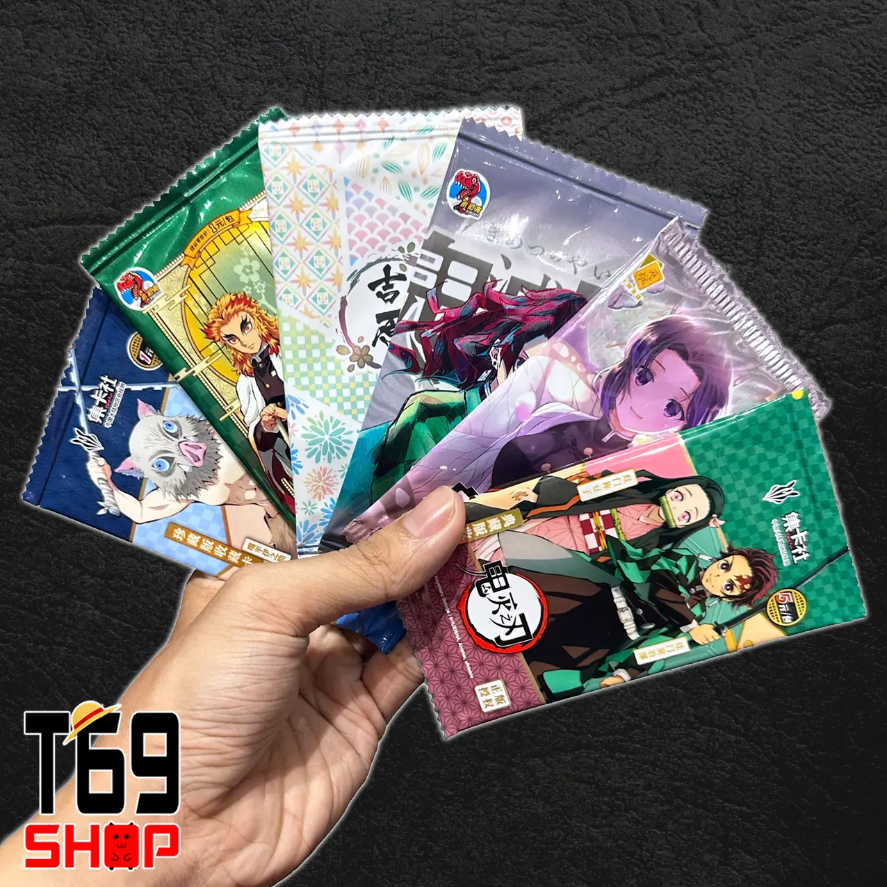 Pack nhân phẩm, gói thẻ nhân phẩm anime Kimetsu no Yaiba [T69 Shop]
