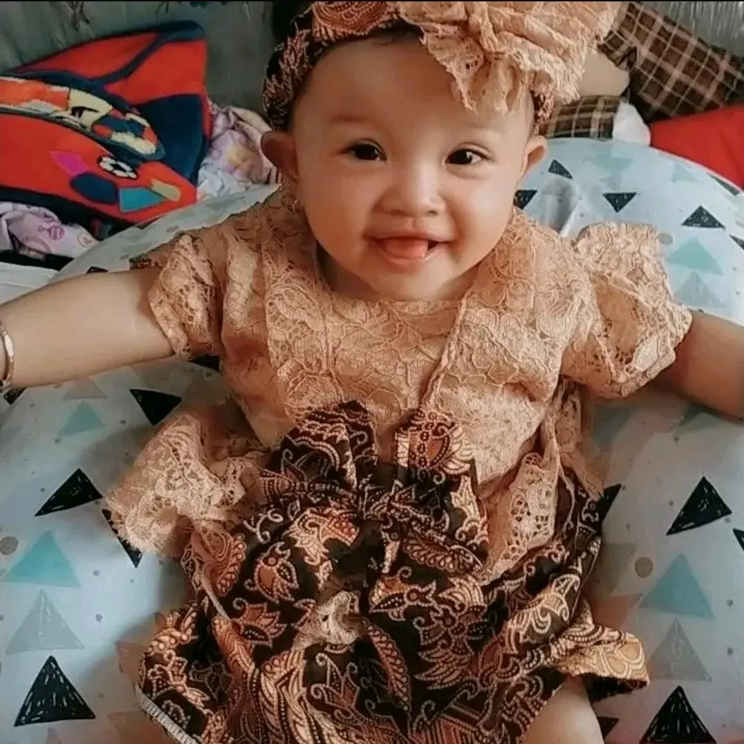 kebaya bayi dan anak lucu murah/baju pitonan moderen/baju pesta