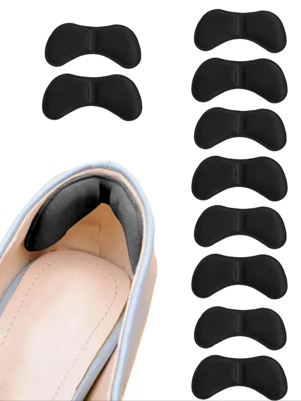 5 Pairs Anti-slip Heel Cushion, Heel Protector, Heel Cover Patches, Shoe Stickers, Shoe Accessories 6