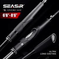 Gambar SEASIRORIGIN Overcast M/MH Joran Pancing Spinning&Casting Serat Karbon dengan Ring Pemandu Keramik Sensitivitas Tinggi Berat Umpan 5-40g Panjang 1.98M-2.59M Joran Satu Bagian dengan Pegangan untuk Jarak Lempar Jauh - S662M(1.98M) dari SeasirToko Kab. Tangerang 1 Tokopedia