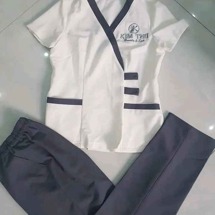 ĐỒNG PHỤC SPA. ĐỒNG PHỤC MẦM NON CHẤT COTTON LẠNH ( hằng may theo yêu cầu) 7