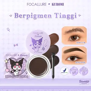 FOCALLURE X Sanrio High Pigmented Eyebrow Cream #DressUpSlay FA-23-SAN Mempercantik Alis Lasting Creamy