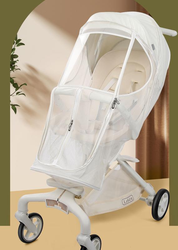 Product Introduction of Walking Baby Artifact Anti-droplet Insect-proof Mosquito Net Universal Full-cover Stroller Cart Mosquito 4
