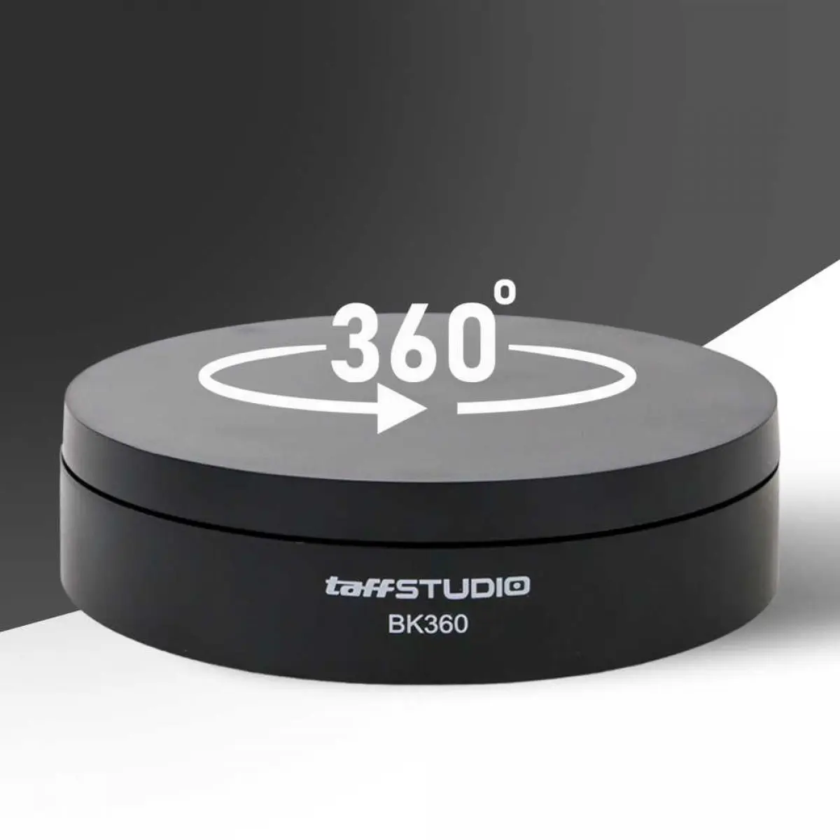 TaffSTUDIO Alas Putar Fotografi Rotating Display Base 13.5cm BK360