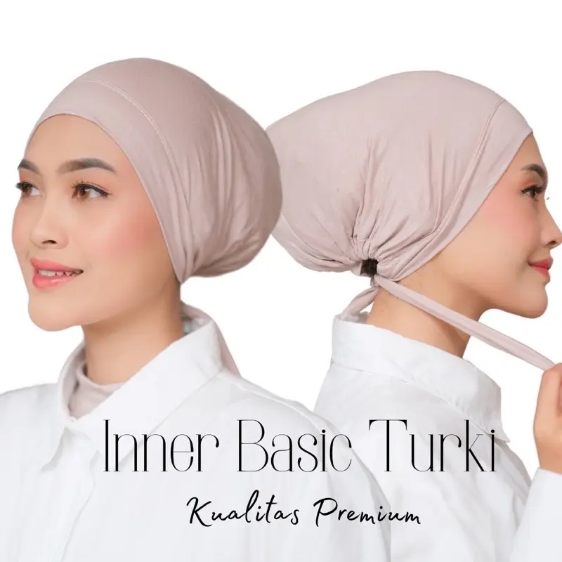 Inner Basic Turki Premium ciput dalaman jilbab Kerudung