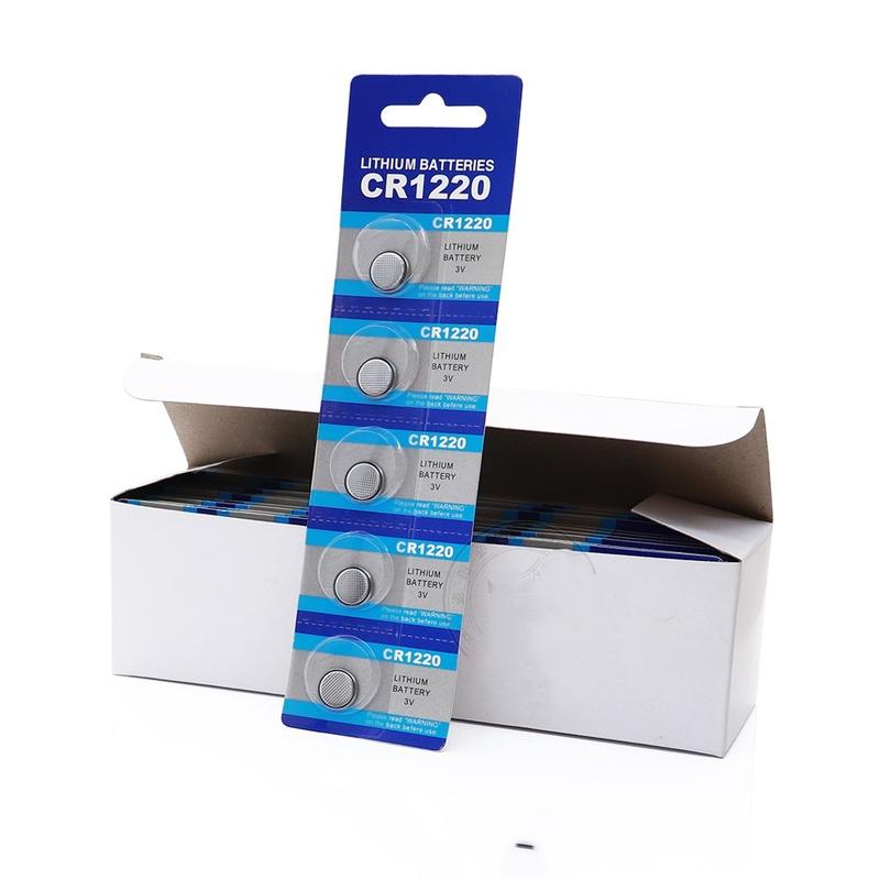 Vỉ 5 viên pin CR 1220 Lithium Battery 3V ( GIÁ 5 VIÊN )