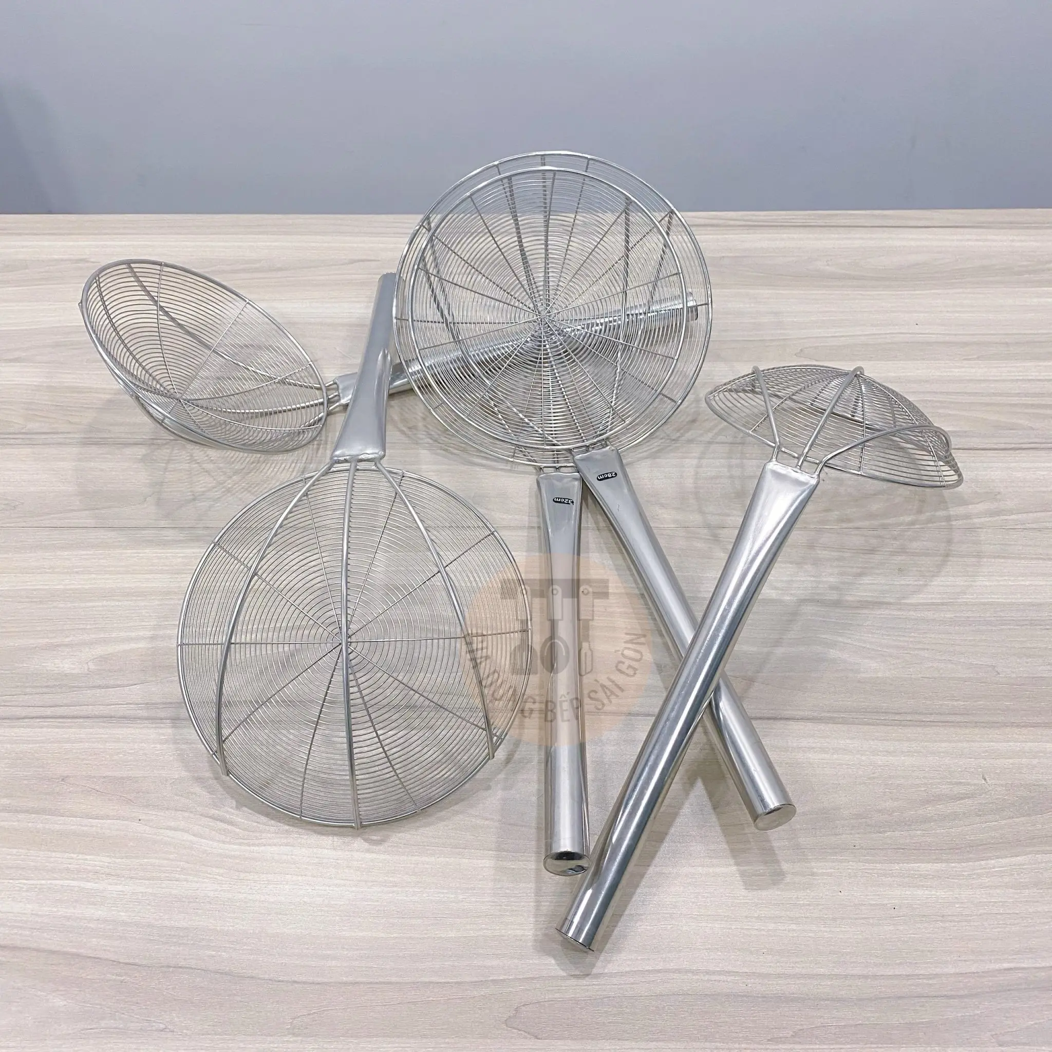 Vợt mì inox  , vợt vòng inox ( hàng dày)