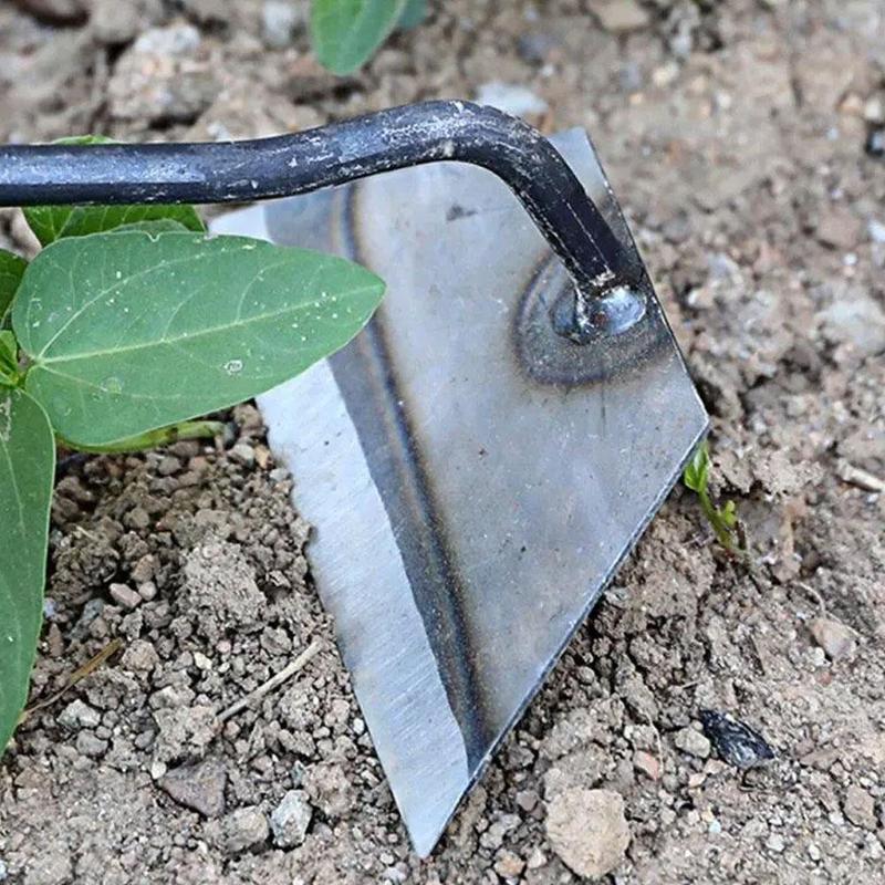 Product Introduction of Traditional Garden Hoe Handheld Weeding Garden Rake For Garden Gardening Tools Small Hoe Y9M7 32