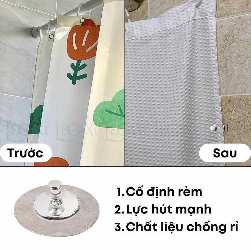 Product Introduction of Cặp Nam Châm Kẹp Rèm Cửa Khóa Rèm Có Thể Tháo Rời Điều Chỉnh Linh Hoạt Chống Rỉ Legaxi 21