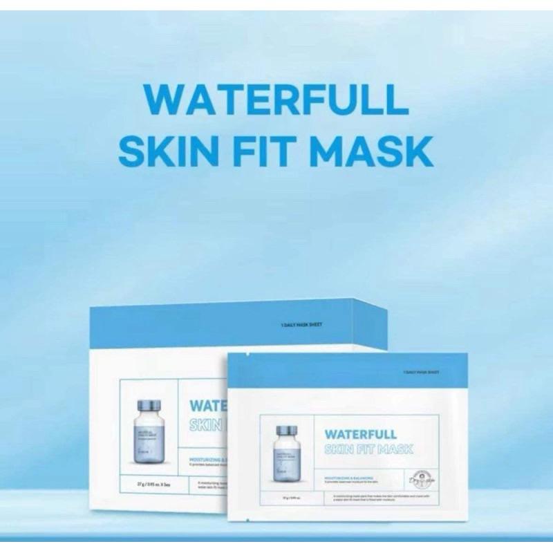 [Date 3/2026 ] [CÔNG TY] Combo 5 MẶT NẠ DƯỠNG DA WONJIN WATERFULL SKIN FIT MASK (Có Hộp)