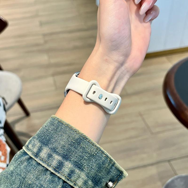 Tali Jam Tangan Slim Sport Rubber Strap Band for Huawei Watch Fit 4 /Huawei Watch Fit 4 Pro /Huawei Watch Fit 3 Polos Warna Silikon Silicone Wristband Tali Pengganti Belt Bracelet Accessories for Smartwatch Huawei Fit 4/Fit 3