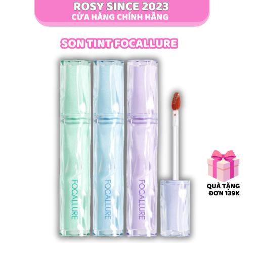 [HOT NEW] Son tint bóng Focallure Chính Hãng môi căng bóng hiệu ứng mọng nước lâu trôi bám màu tốt Cosmetic Trang Điểm Nữ Women Mỹ Phẩm Son Môi