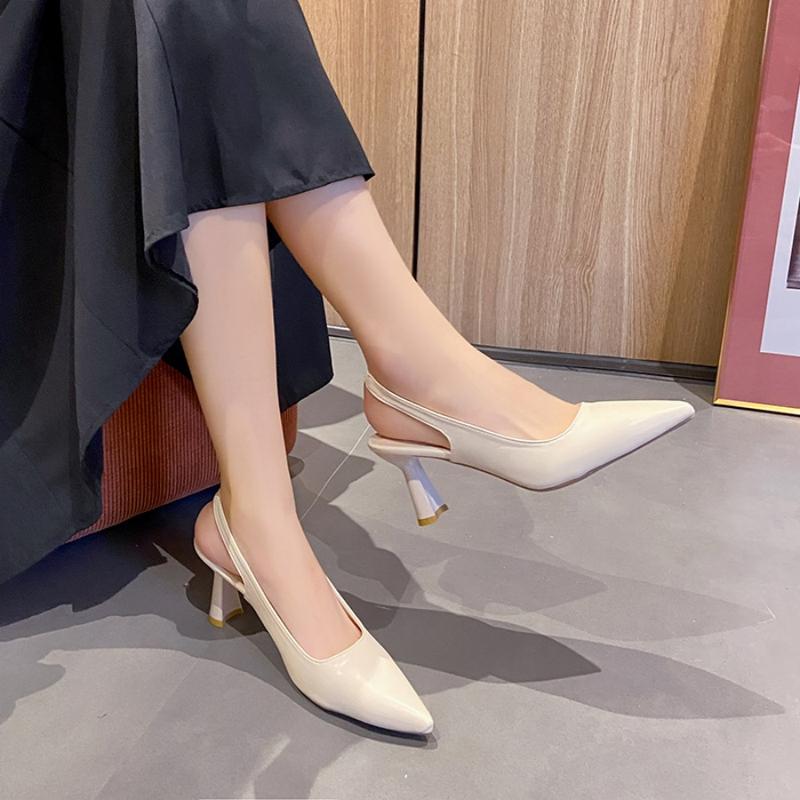 Product Introduction of [SIÊU SALE] Mua một tặng một thời trang đơn giản Pháp mũi nhọn nữ giày cao gót tự nhiên tăng 7cm nhẹ nhàng thoải mái cao cấp mềm da lâu dài không mệt mỏi nữ giày cao gót + Gửi vớ | Mua giày tặng vớ 16