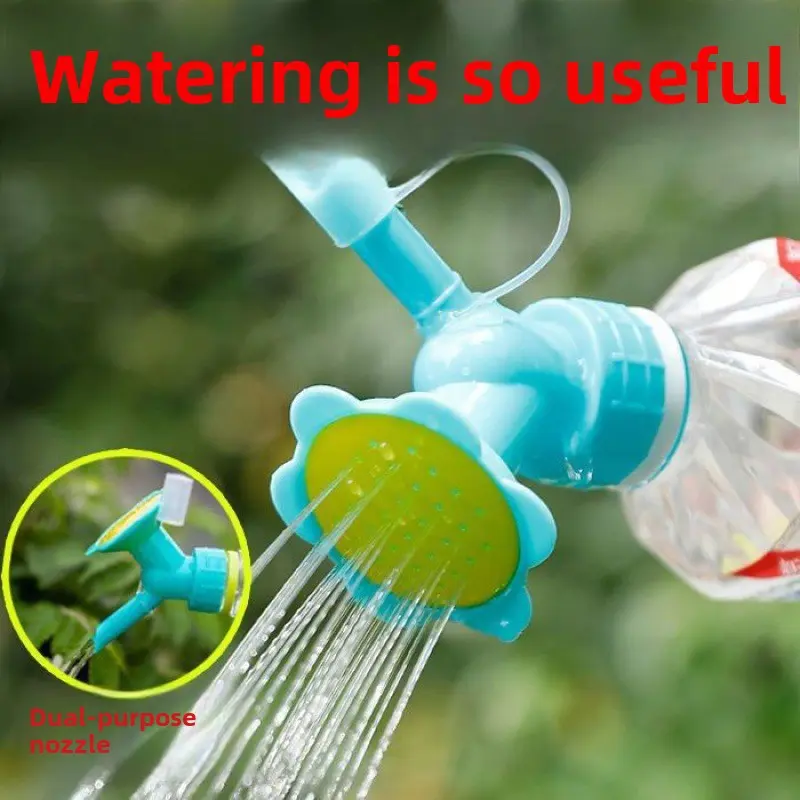 Sunflower Dual-Head Shower Nozzle for Gardening