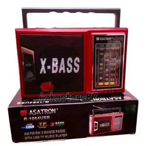 Speaker Radio ASATRON R-1064 X-BASS radio clasik super bass