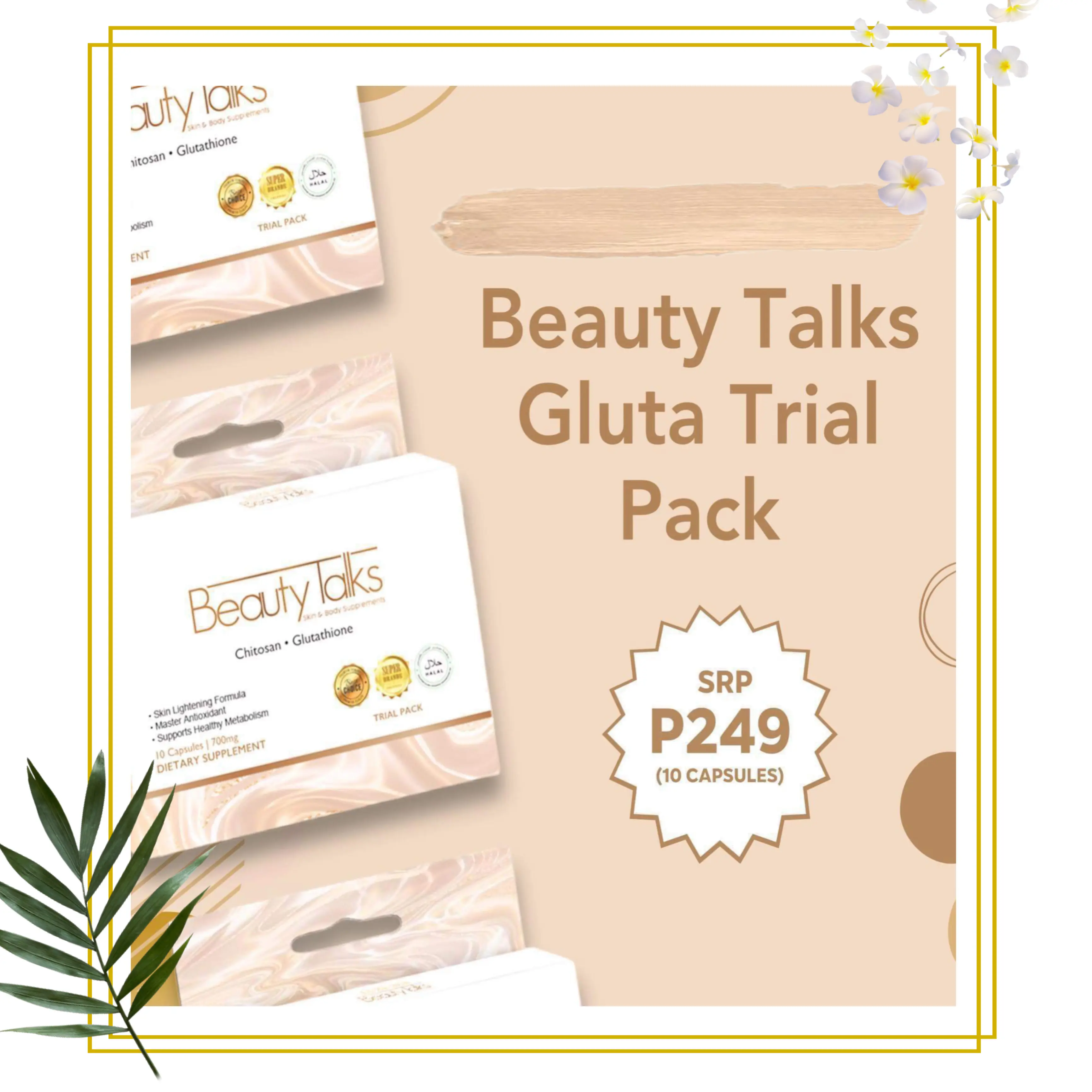 Luxe Skin Beauty Talks Glutathione Capsules 700mg | 10 Pack & 60 Bottle | - TikTok Shop Philippines Luxe Skin Beauty Talks Glutathione Capsules 700mg | 10 Pack & 60 Bottle | - TikTok Shop Philippines