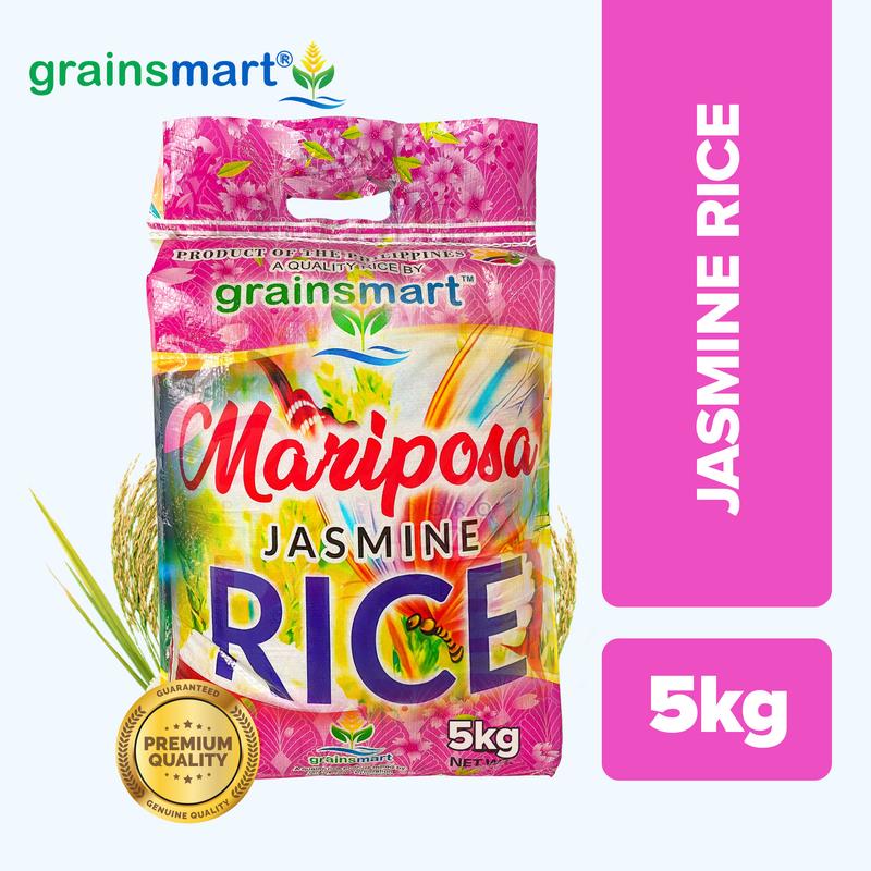 Grainsmart Rice Mariposa Jasmine Rice 5KG - TikTok Shop Philippines