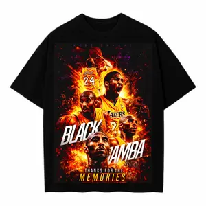 SCID Kaos Black Mamba 24 Basketball Premium | Cotton Combed 20s Premium Unisex | T-Shirt Basket Streetwear Pria