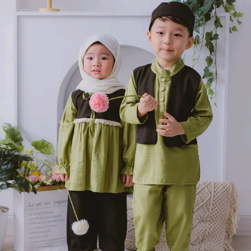 KKCollection11 |Habibi Couple Set | Baju Koko Anak |Baju Muslim Anak 1