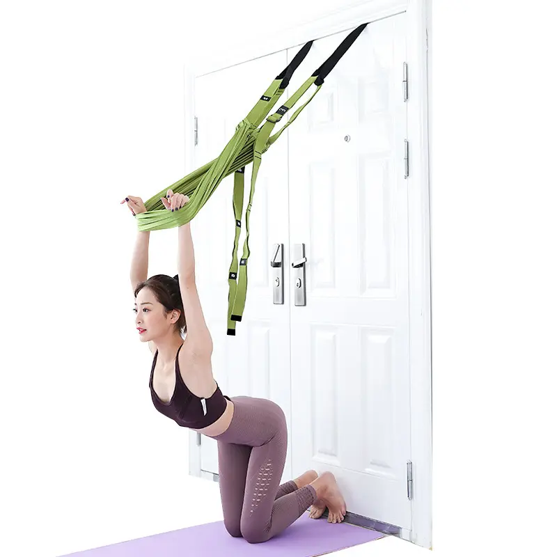 Đai vải tập yoga tại nhà cho người mới bắt đầu 2