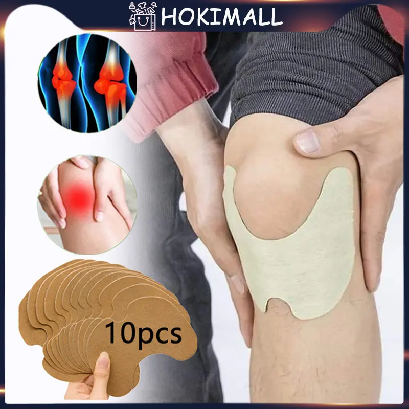 10PCS Sensu Warm Dengkul original/Koyo lutut rematik/herbal knee patch untuk knee joint pain relief