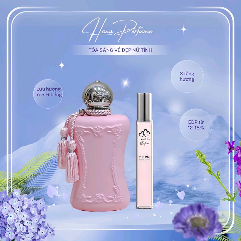  Nước hoa Dellina Ngọt Ngào Quyến Rũ Sang Trọng 10ml EDP Women Perfume Xịt Thơm Nữ Cosmetic 
