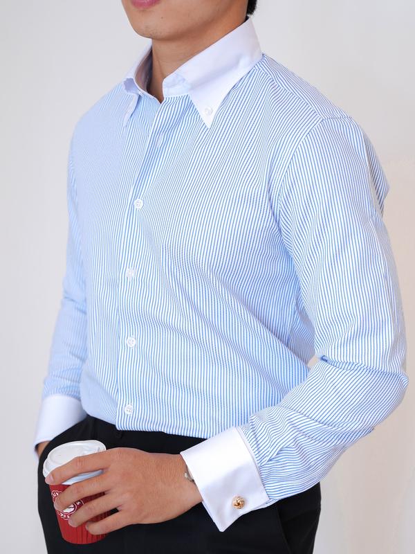 Áo sơ mi măng séc Winchester WEMAN, chất liệu cao cấp chống nhăn WMA2409