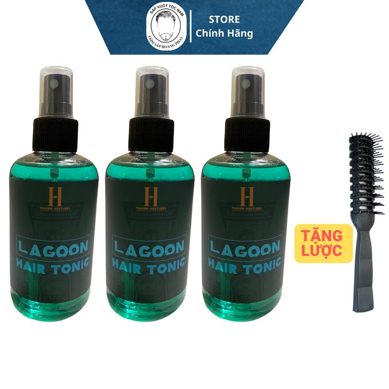Chính Hãng Xịt tạo phồng Lagoon Hair Tonic - 200ml Tặng Lược