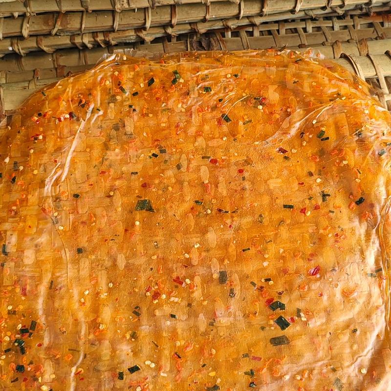 ,1kg bánh tráng nhà làm phơi sương dẻo tôm vị mặn ngọt nhẹ
