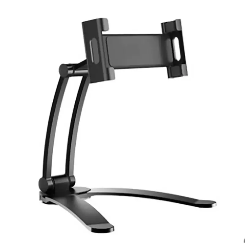 2 IN 1 Kitchen Desktop Tablet Stand Wall Mount Ipad Holder 1