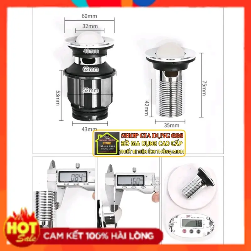Xiphong lavabo thoát nước bồn rửa chén bát,chậu rửa mặt,bồn rửa tay đa năng.bộ thoát nước khử mùi chống tắc nghẽn .thích hợp mọi không gian.Nắp lật 6