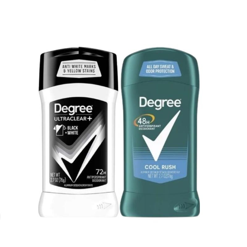 Lăn nách D﻿eg﻿ree Men 48h Antiperspirant 76g/Ultracclear Black White 76g | Lăng khử mùi nam - Mẫu mới (Sáp Xanh)