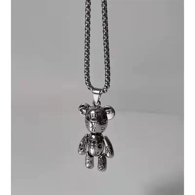 Product Introduction of Vòng Cổ Cho Bé, Vòng Cổ TiTan, Gấu Bearbrick, Phong Cách Sành Điệu, Thời Trang Cá Tính, Dây Chuyền, Dây Chuyền Bé D17 2