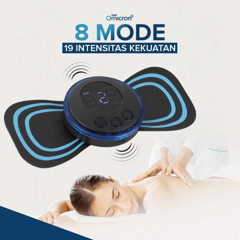 Alat Pijat Elektrik Tempel EMS Terapi Leher Massager Pijit Badan 6