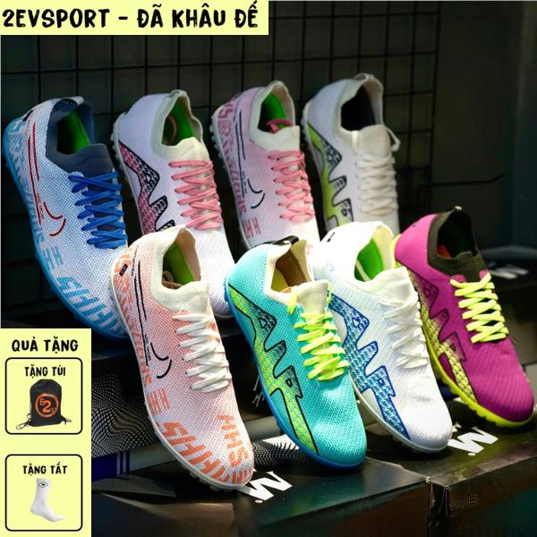 Giày bóng đá MTC Vapor 15 Pro, giày đá bóng nam, giày đá banh đã khâu đế - 2EVSPORT (gồm túi rút + tất)