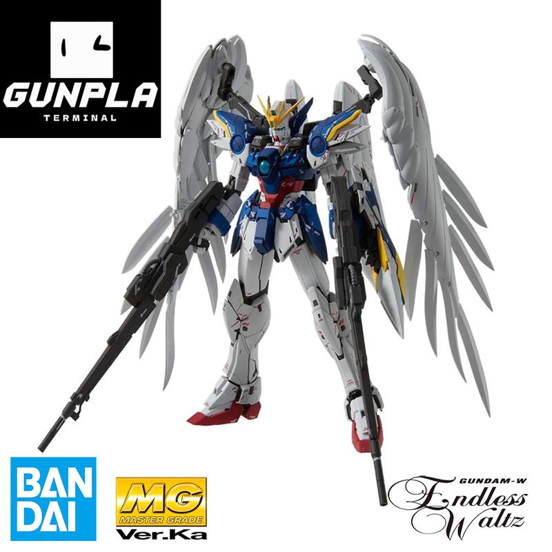 READY STOCK BANDAI MG 1/100 WING GUNDAM ZERO EW VER.KA